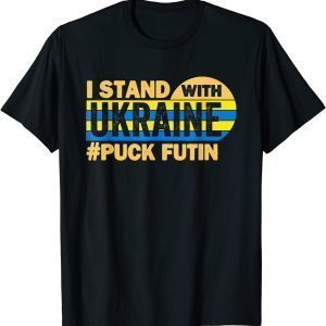 Puck Futin Stand With Ukraine Puck Futin Stand Ukraine T-Shirt