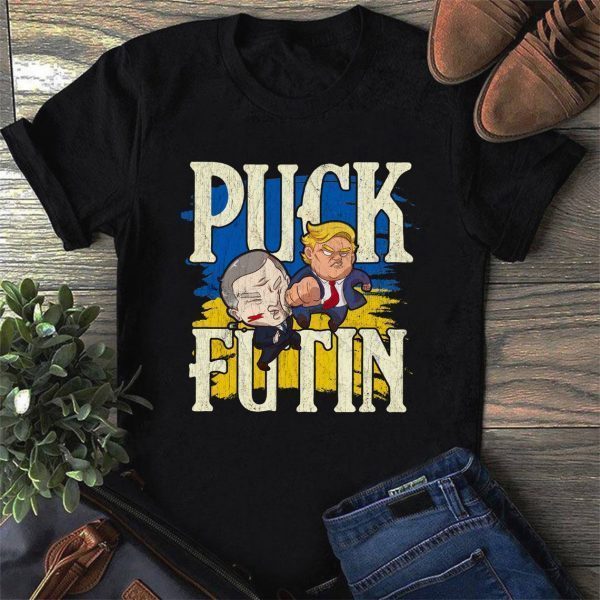 Puck Futin Trump Stand With Ukraine Support Love Peace Free Gift Shirt