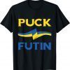 Puck Putin Meme I Stand With Ukraine Ukrainian Lover Support Classic Shirt