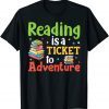 Reading Adventure Library Student Teacher Book School Classic Shirt