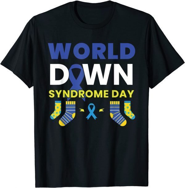 Socks 21 Chromosome World Down Syndrome Awareness Day 2022 Shirt