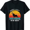 Sorry I Can't I Have To Take Care Of My Goats 2022 T-Shirt