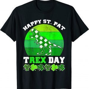 St Patricks Day Costume Dinosaur Happy St Pat T-Rex Day Classic Shirt