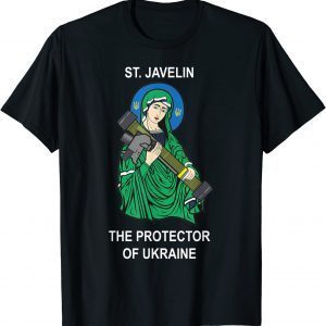 St. Javelin The Protector of Ukraine Support Ukraine Shirt