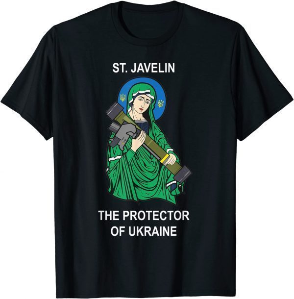 St. Javelin The Protector of Ukraine Support Ukraine Shirt