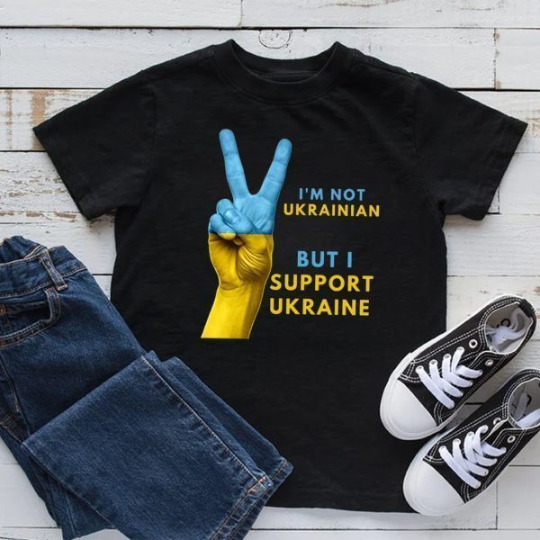 Stand With Ukraine ven I'm not Ukrainian Classic Shirt