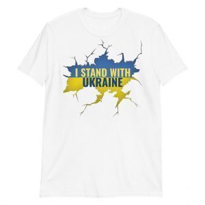 Stand with Ukraine We Support Ukraine Free Ukraine Shirt