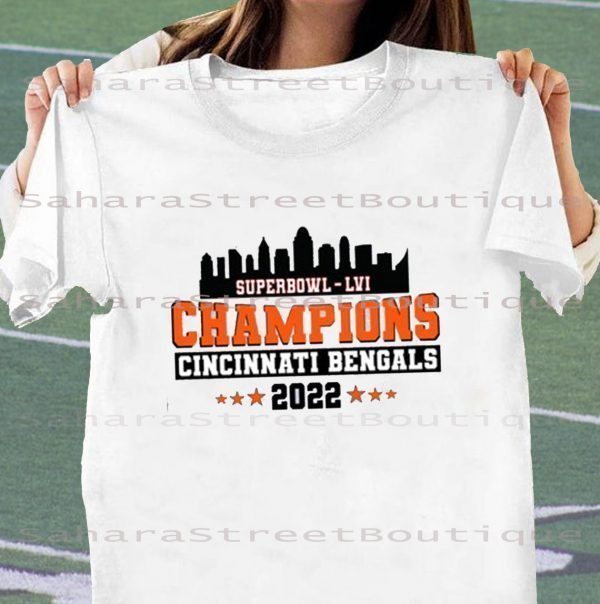 Super Bowl LVI Champions Cincinnati Bengals 2022 Shirt