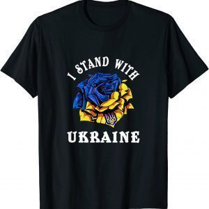 Support Ukraine I Stand With Ukraine Ukrainian Lover Peace Ukraine T-Shirt