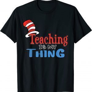 Teaching is my things Dr Teacher Red And White Stripe Hat Classic Shirt