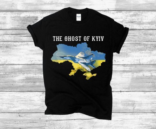 The Ghost Of Kyiv Love Ukraine Shirt