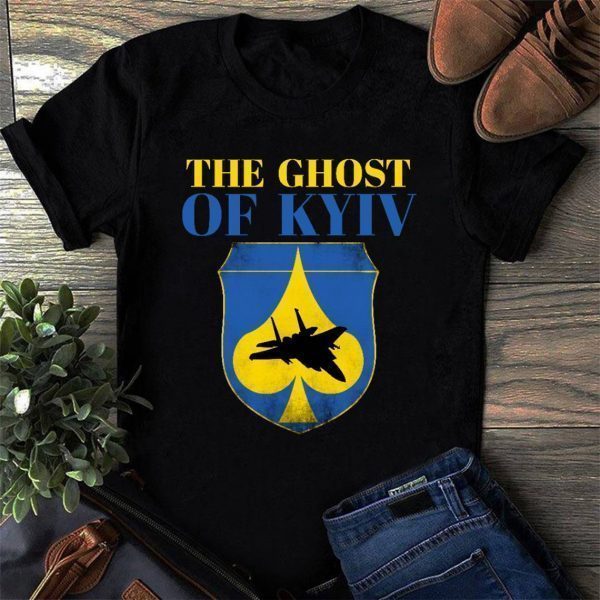 The Ghost Of Kyiv, Stand With Ukraine, Support Ukraine Free Ukraine Shirt