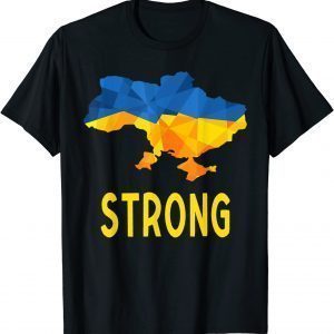 Ukraine Flag Emblem Map Classic Shirt