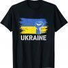 Ukraine Flag Merchandise Ukrainians DNA American Ukrainians Peace Ukraine T-Shirt