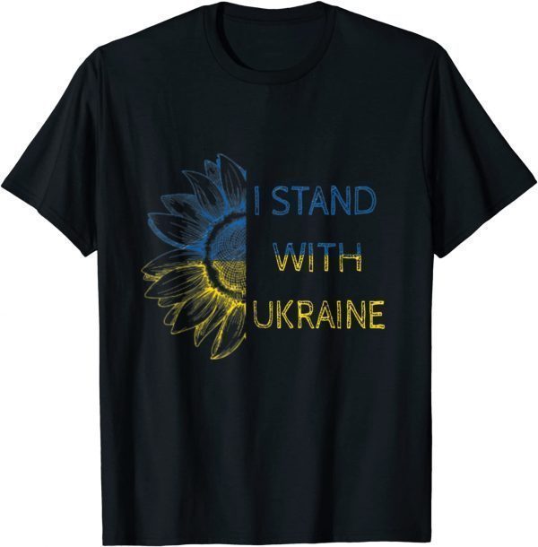 Fuck Putin Ukraine Flag Sunflower, Ukrainian Support Lover Shirt