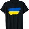 Ukraine Flag Ukrainian Ukraine Pride Heart Pray Ukraine T-Shirt