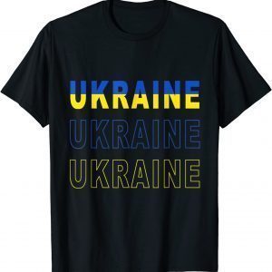 Ukraine Pride I Stand With Ukraine Love Ukraine T-Shirt