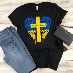 Ukraine War Pray For Ukraine Ukrainian Flag 2022 Shirt