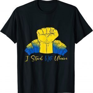 Ukrainian Lover I Stand With Ukraine Support Ukrainian Peace Ukraine T-Shirt