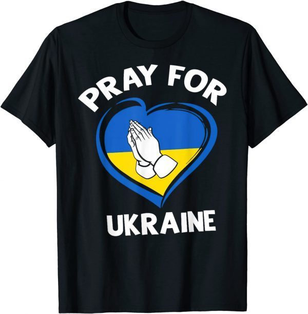 Ukrainian Lover Pray For Ukraine Heart Peace Ukraine Shirt