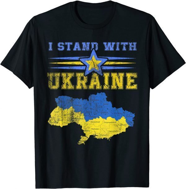 Ukrainian Lover Ukraine Cool I Stand With Ukraine Gift Shirt