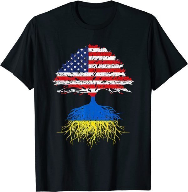 Ukrainian Roots American Grown Ukraine Peace Ukraine Shirt