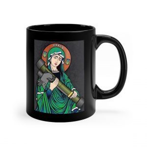 Stop War Ukrainian Saint of Javelins Mug