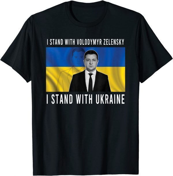 Stop War Volodymyr Zelensky Not All Heroes Wear Capes Support Ukraine T-Shirt