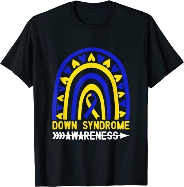World Down Syndrome Day Awareness Rainbow Classic Shirt