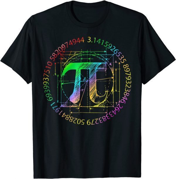 3.14 Pi Math Teacher Happy Pi Day 2022 Shirt