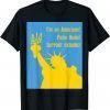American Stand With Ukraine Support Ukraine Peace Ukraine T-Shirt