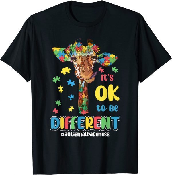 Autism Awareness Acceptance Its Ok To Be Different 2022 Shirt