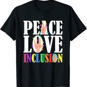 Autism Awareness Autistic Son Peace Love Inclusion Classic Shirt