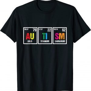 Autism Awareness Chemical Element 2022 Shirt