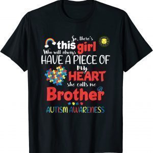 Autism Awareness Day Autistic Girl Autism Brother 2022 Shirt