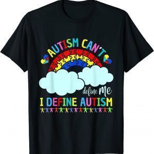 Autism Rainbow In April We Wear Blue Autism T-Shirt