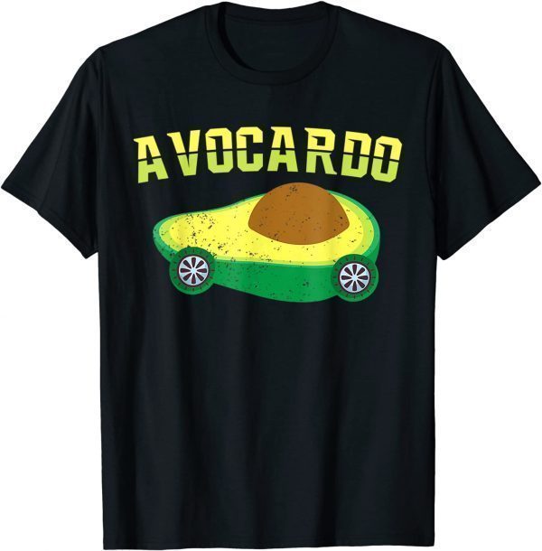 Avocado Car Saying Vegan Mechatronics 2022 Shirt