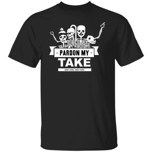 Barstool Sport Pardon My Take Skeletons 2022 Shirt