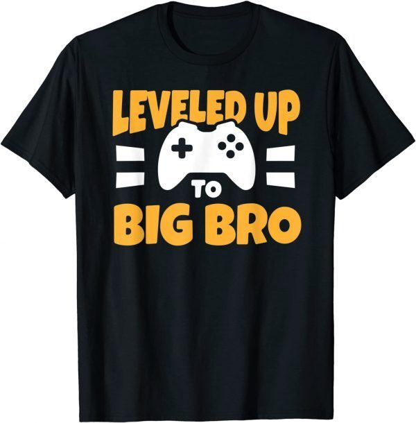 Big Brother Leveled Up Toddler Controller Classic Shirt