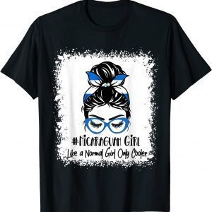 Bleached Nicaraguan Girl Like Normal Girl Only Cooler Pride Classic Shirt