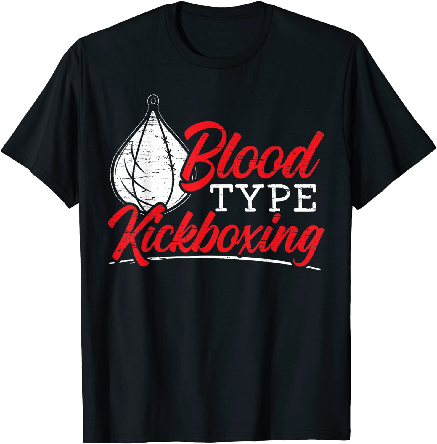 Blood Type Kickboxing Kickboxer Combat Fighting MMA Classic Shirt