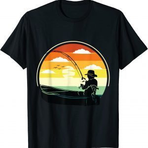 Boat Fisherman Boating and Fishing Make Me Happy T-Shirt