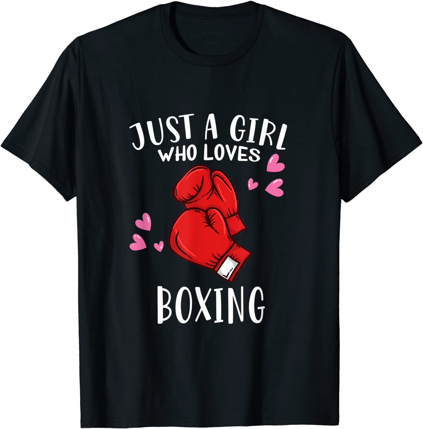 Boxer Boxing Lover Just A Girl Who Loves Boxing 2022 Shirt