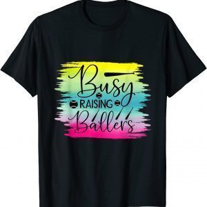 Busy Raising Ballers Baseball bat Fanny Baseball Classic Shirt