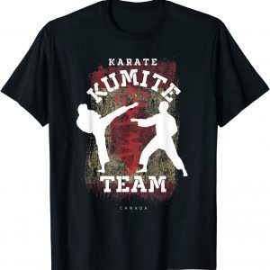 Canada Karate Kumite Martial Arts Karate Classic Shirt