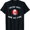 Canadian National Football Team Lover Road to Qatar 2022 Classic Shirt