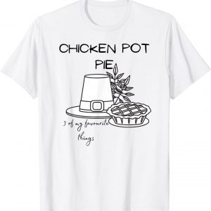 Chicken Pot Pie Funny Weed Marijuana 420 Cannabis Smoker Classic Shirt