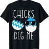 Chicks Dig Me Easter Toddler Baby Boy 2022 T-Shirt