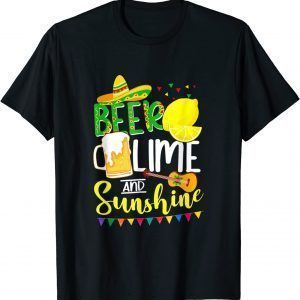 Cinco De Mayo Bunny Bring Beer Lime Guitar Sombrero 2022 Gift Shirt
