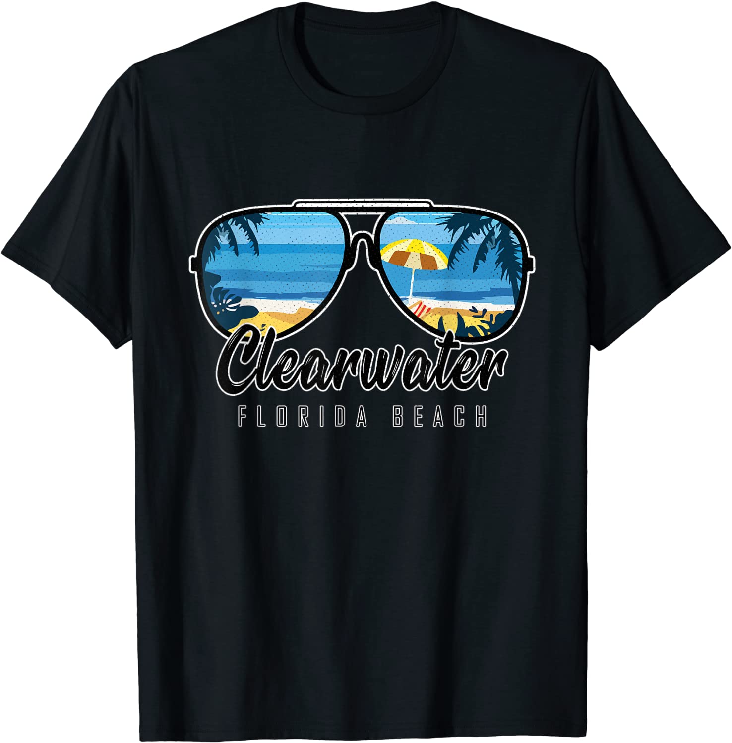 Clearwater Beach Florida Palm Tree Sunglasses 2022 Shirt